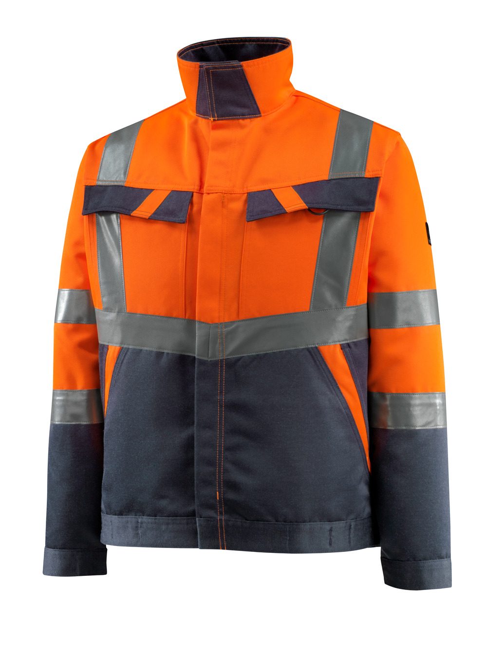Mascot Forster Safe Light Warnschutzjacke – orange/schwarzblau