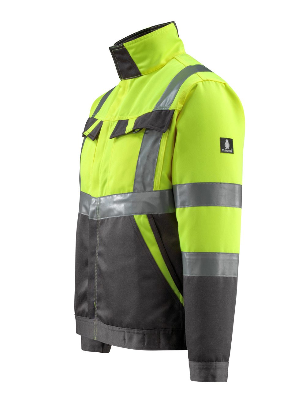 Mascot Forster Safe Light Warnschutzjacke – gelb/dunkelanthrazit