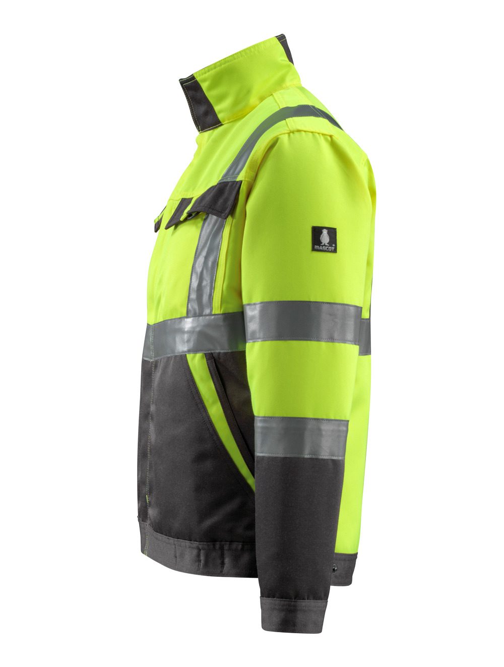 Mascot Forster Safe Light Warnschutzjacke – gelb/dunkelanthrazit