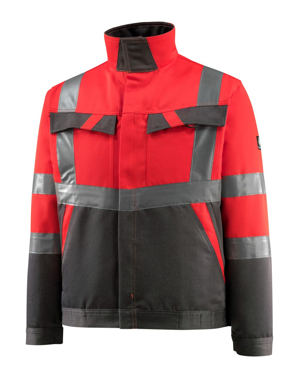 Mascot Forster Safe Light Warnschutzjacke – rot/dunkelanthrazit