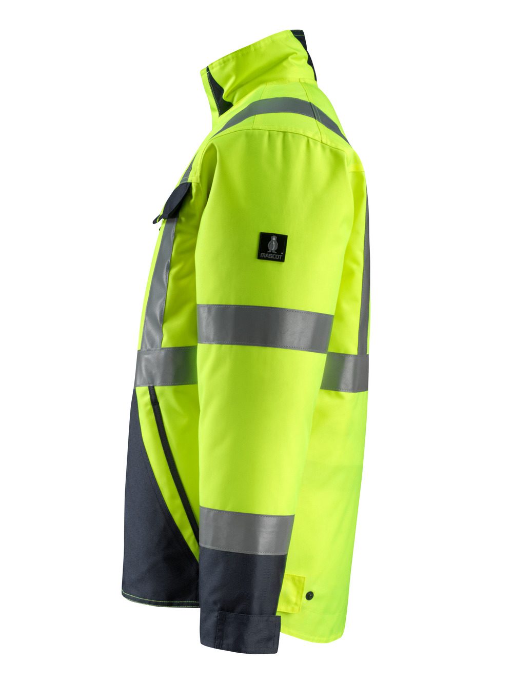 Mascot Penrith Safe Light Warn-Pilotjacke – gelb/schwarzblau