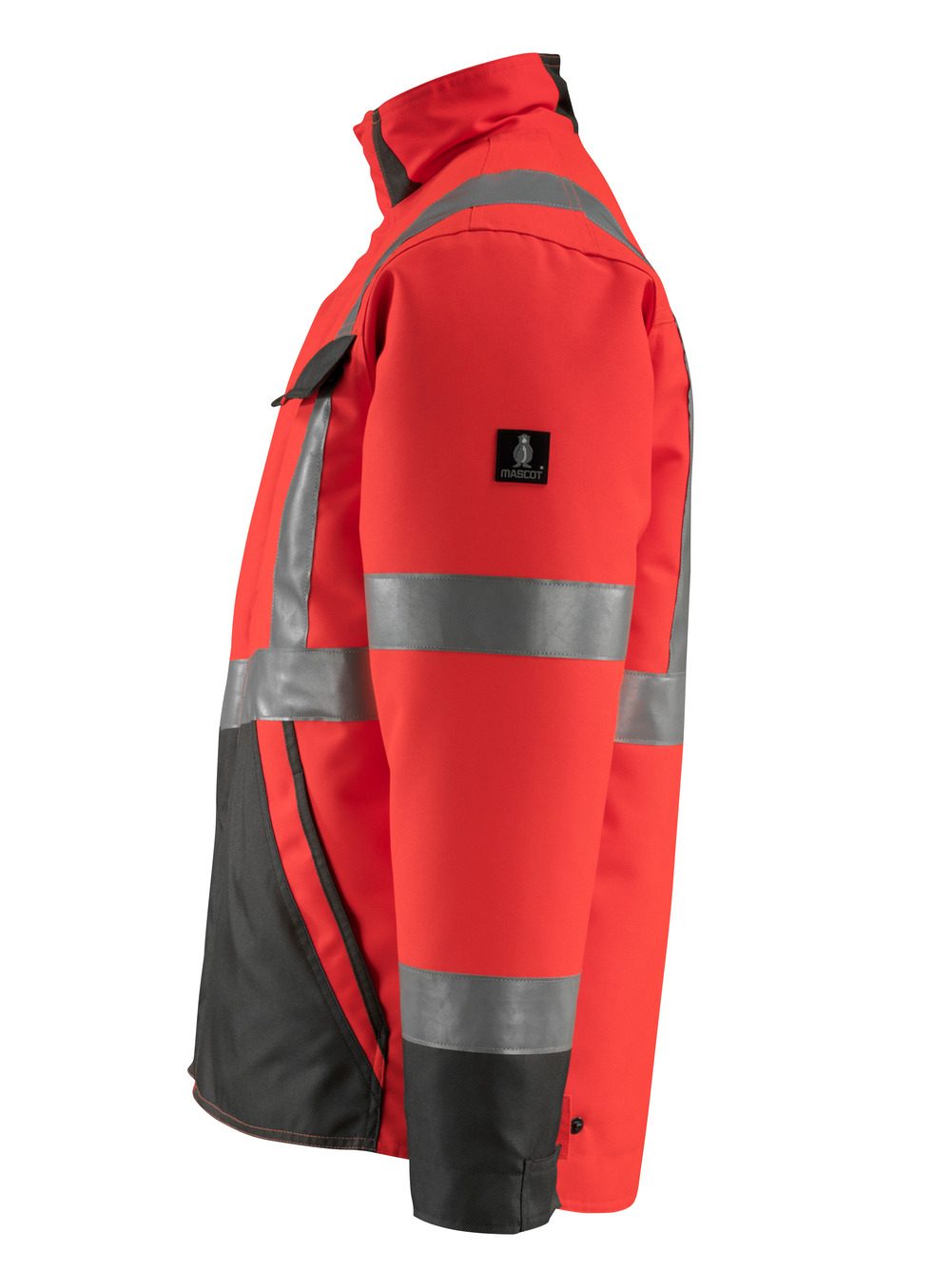 Mascot Penrith Safe Light Warn-Pilotjacke – rot/anthrazit