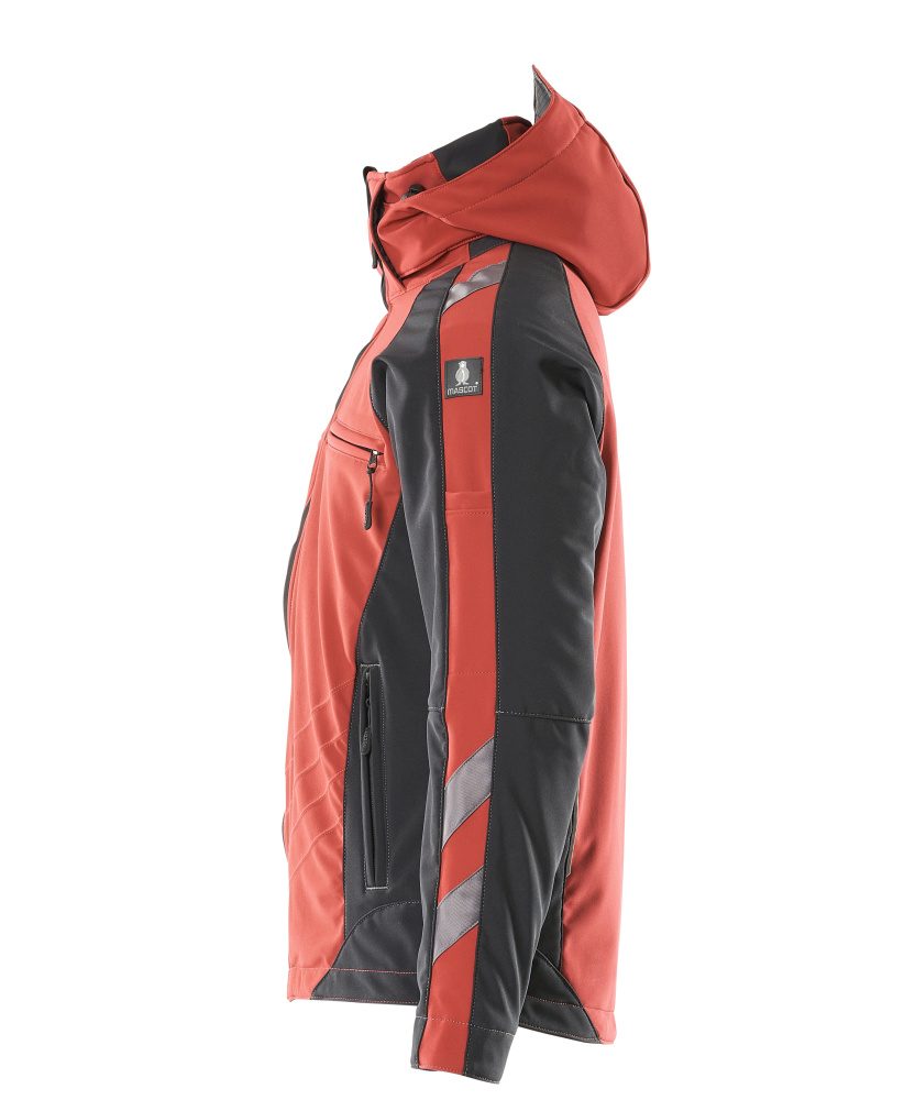 Mascot Darmstadt Unique Softshelljacke – rot/schwarz