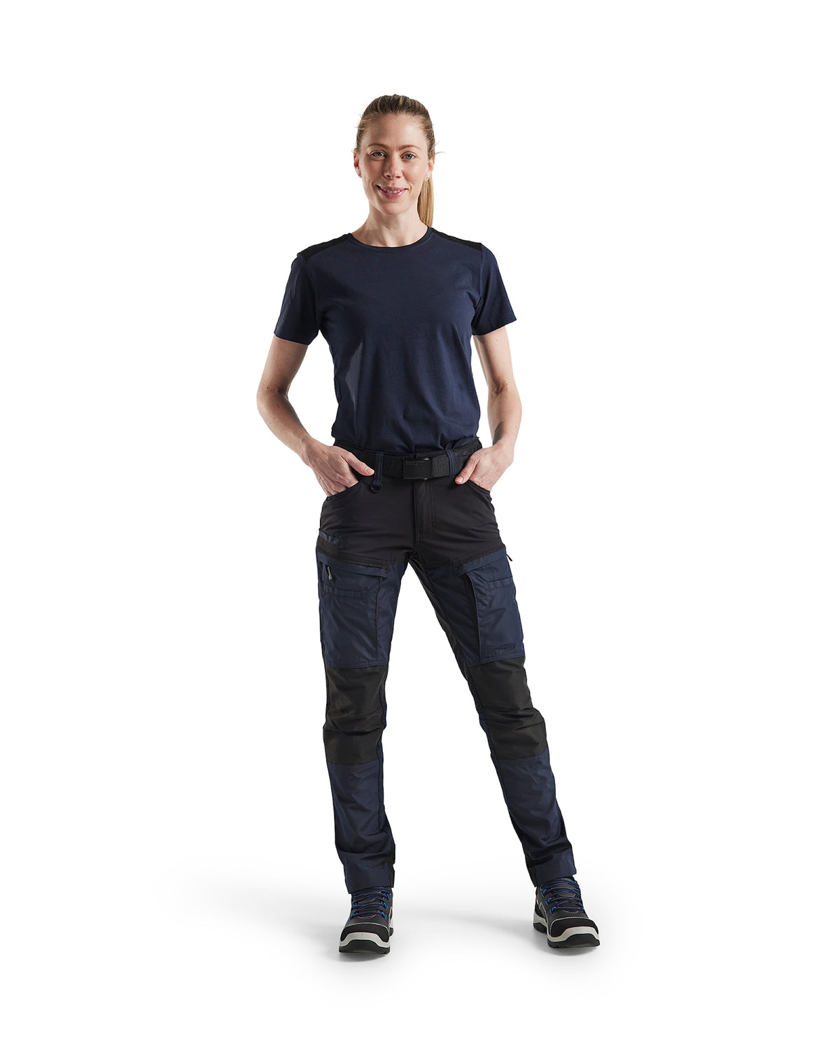 Blåkläder Damen 7166 Service Arbeitshose – dunkelmarine/schwarz