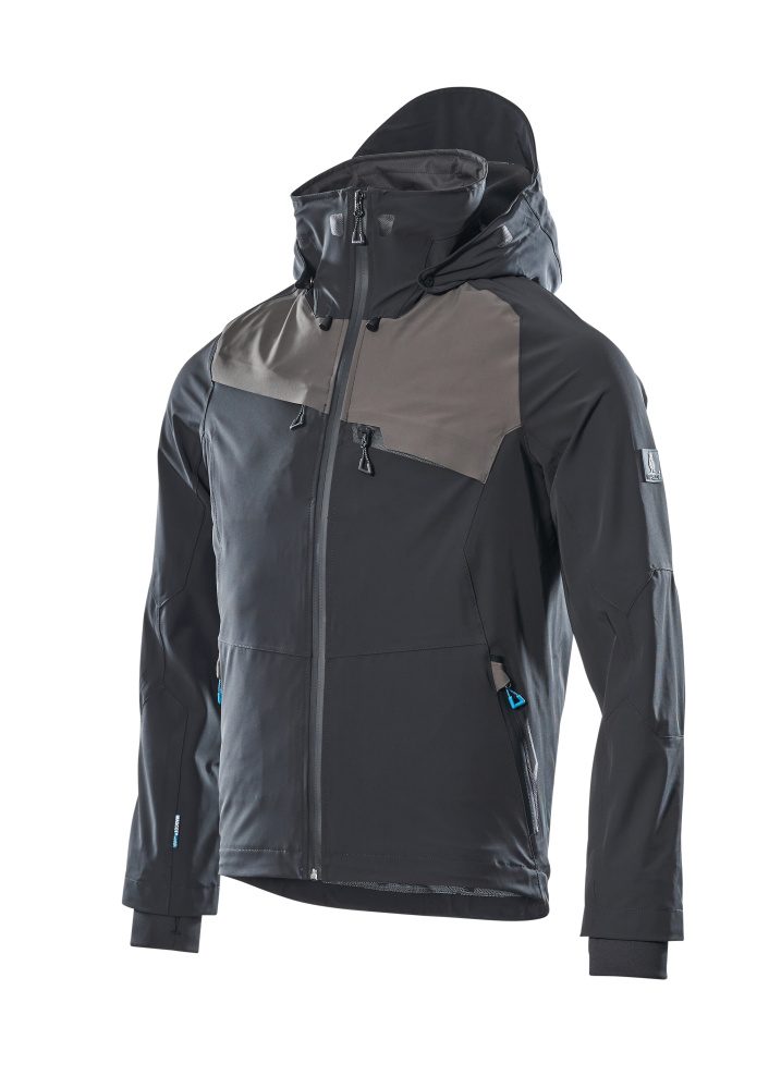 Mascot Advanced Stretch-Regenjacke – schwarz
