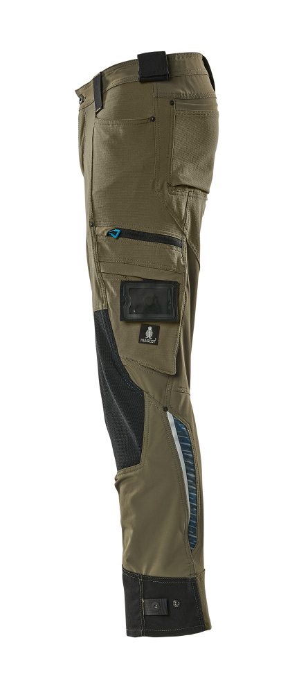 Mascot Stretch Dyneema Advanced Bundhose – moosgrün