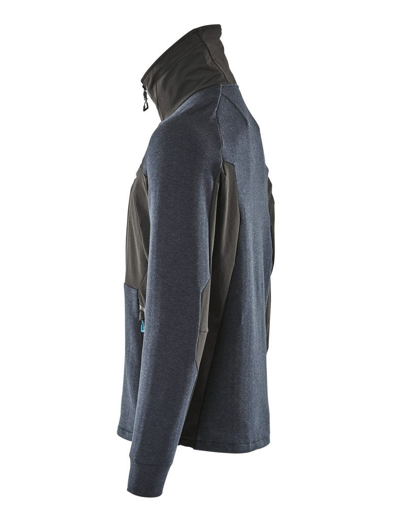 Mascot mit Stehkragen Advanced Sweatjacke – schwarzblau