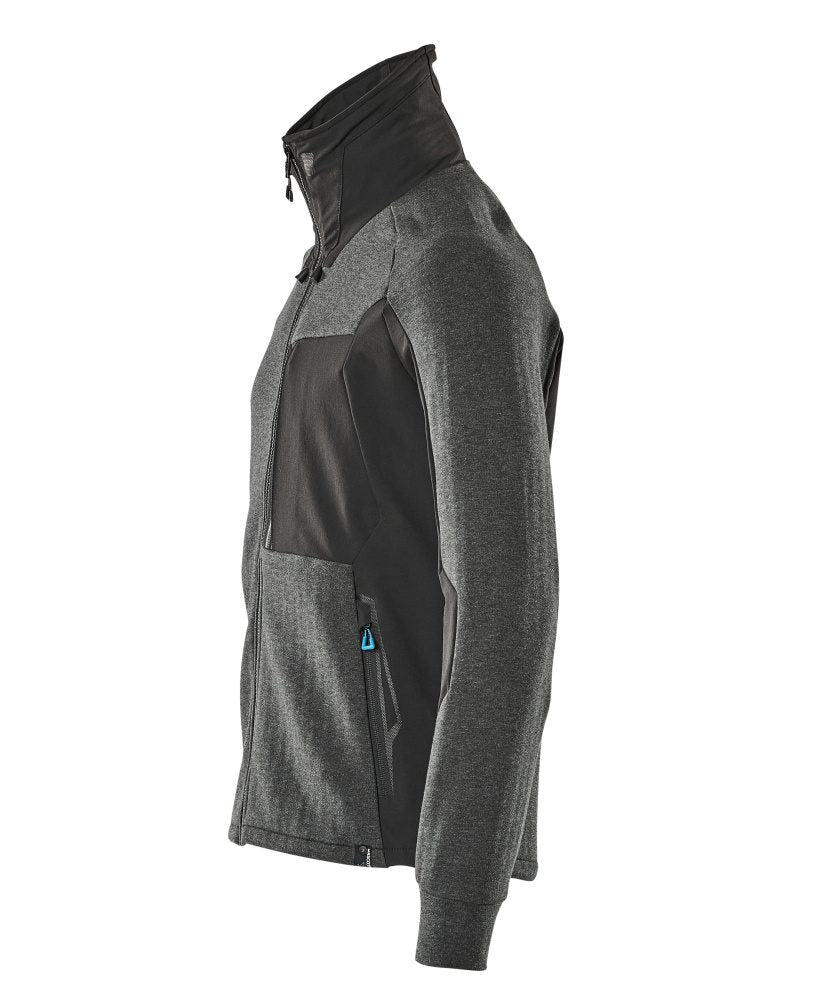 Mascot mit Stehkragen Advanced Sweatjacke – schwarz