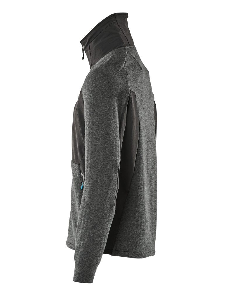Mascot mit Stehkragen Advanced Sweatjacke – schwarz