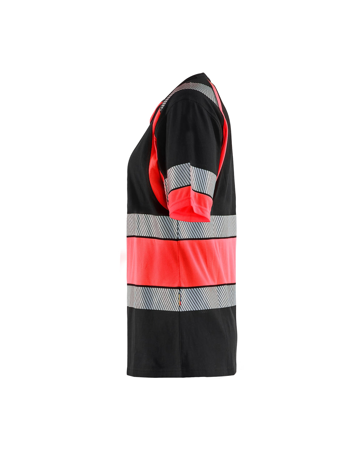 Blåkläder Damen 3410 Warnschutz T-Shirt – schwarz/rot