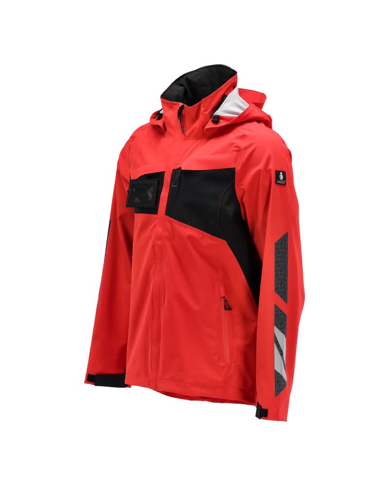 Mascot Accelerate Hardshelljacke – verkehrsrot/schwarz