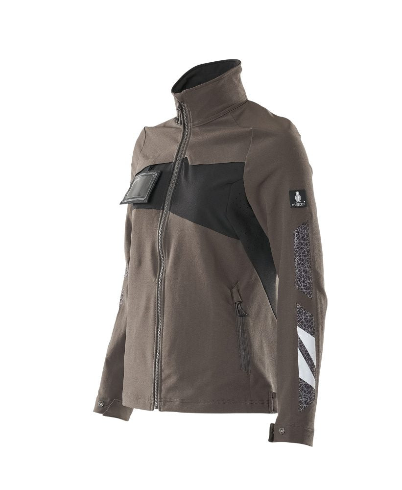 Mascot Damen Accelerate Stretch-Bundjacke – dunkelanthrazit/schwarz