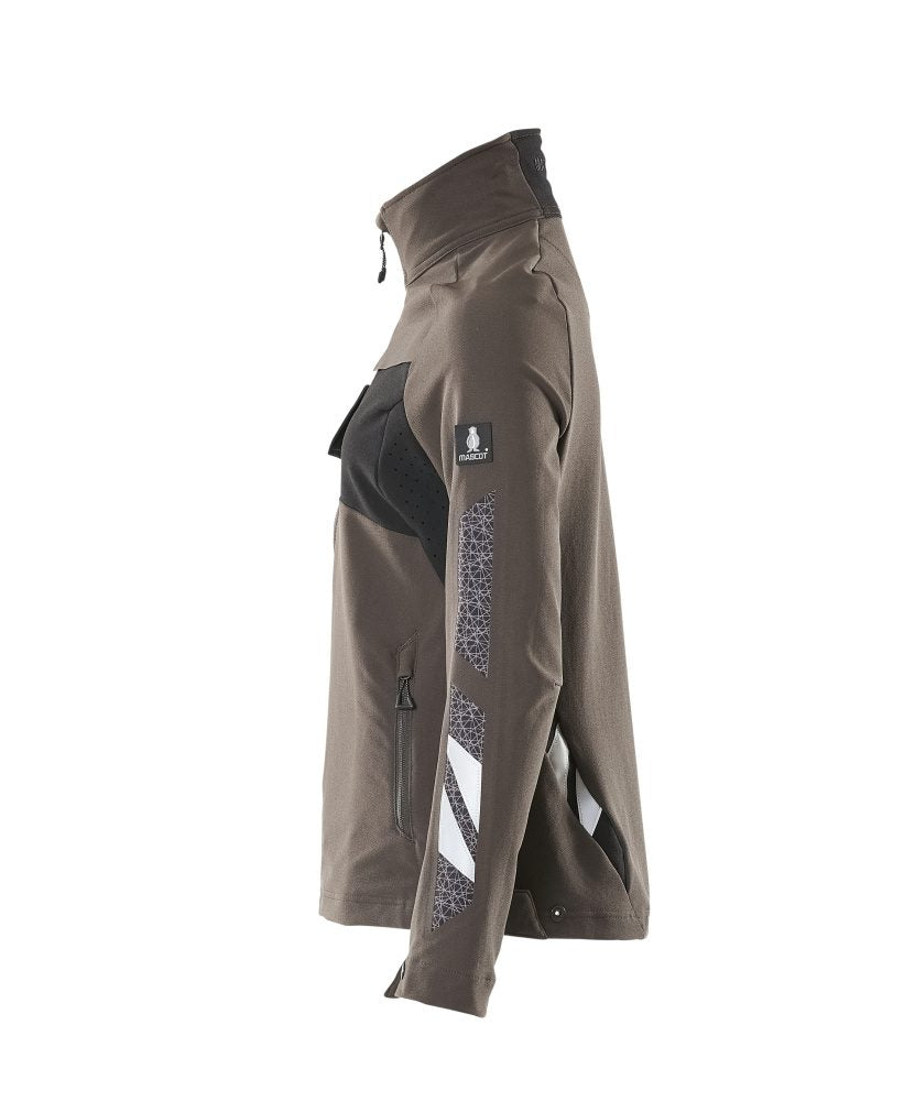 Mascot Damen Accelerate Stretch-Bundjacke – dunkelanthrazit/schwarz