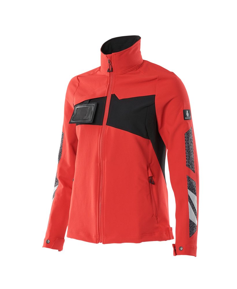 Mascot Damen Accelerate Stretch-Bundjacke – verkehrsrot/schwarz