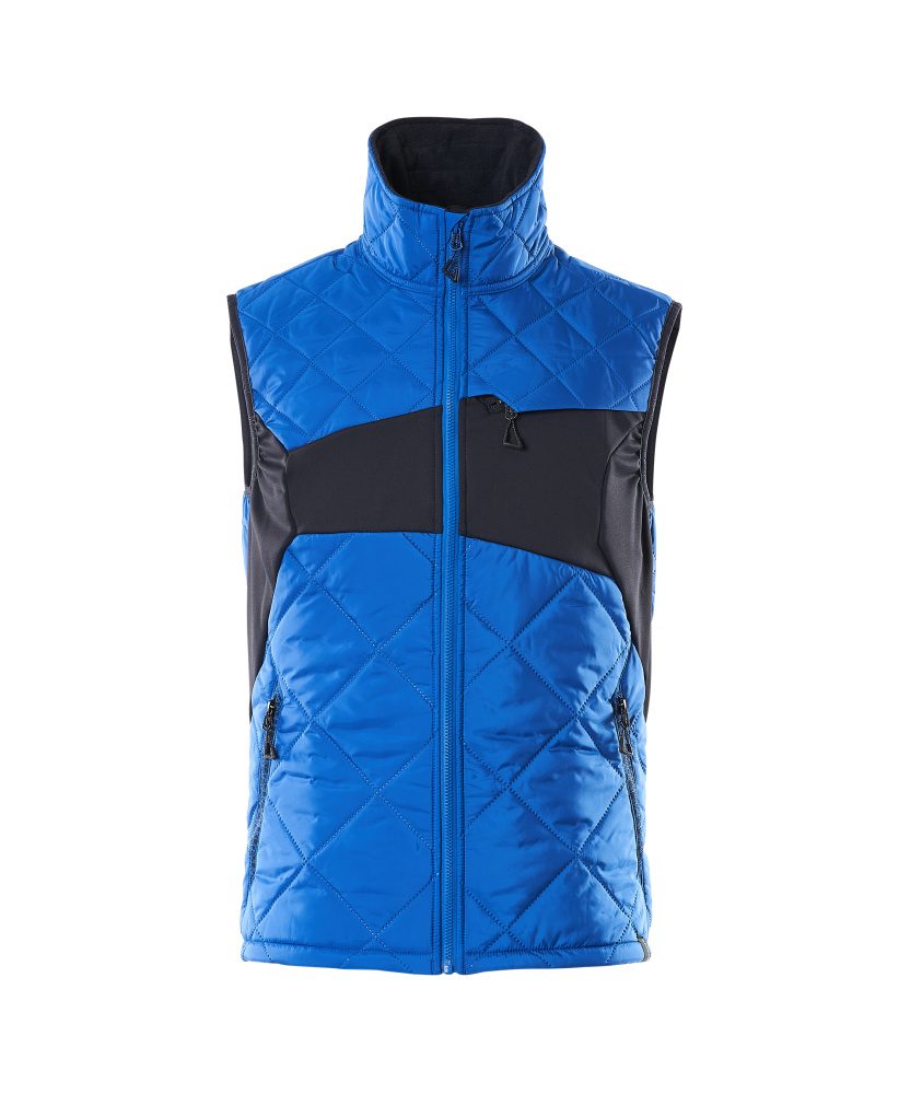 Mascot Accelerate Steppweste mit Climascot – azurblau/schwarzblau