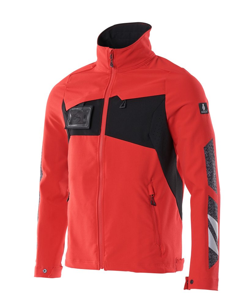Mascot Accelerate Stretch-Bundjacke – verkehrsrot/schwarz