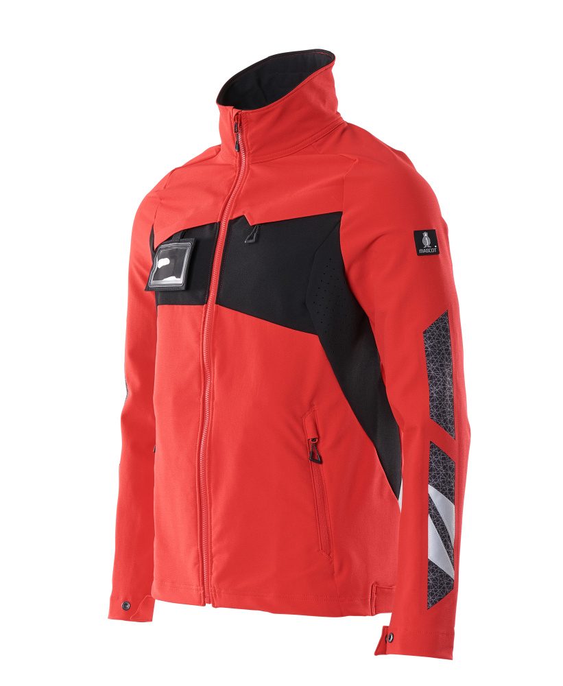 Mascot Accelerate Stretch-Bundjacke – verkehrsrot/schwarz