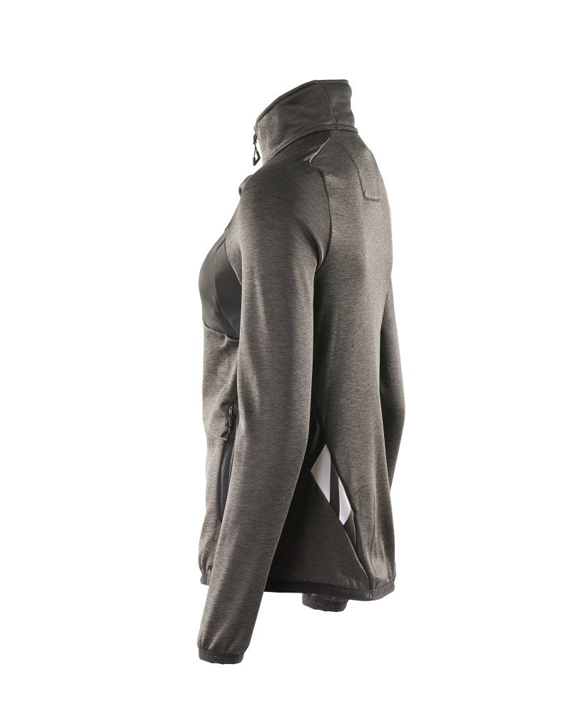 Mascot Damen Accelerate Fleecejacke – dunkelanthrazit/schwarz