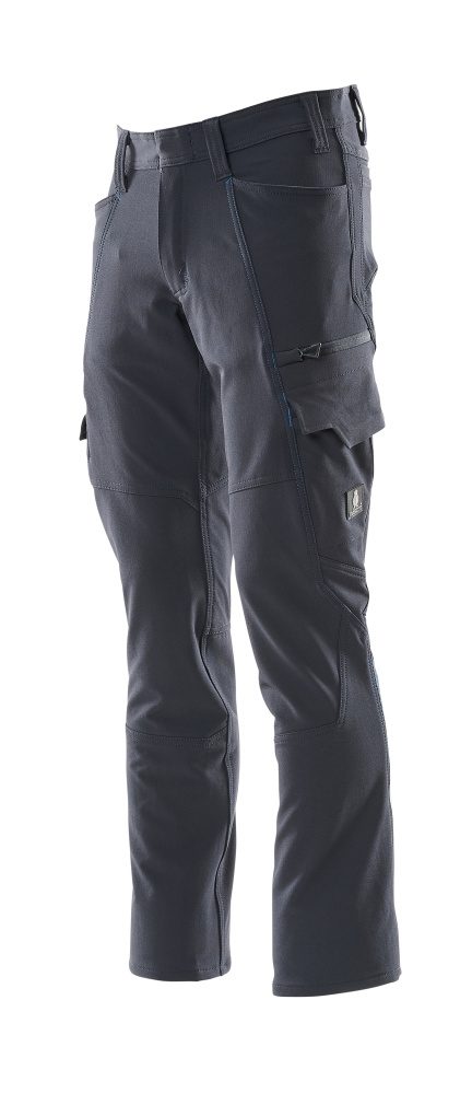 Mascot Accelerate Stretch Service-Bundhose – schwarzblau