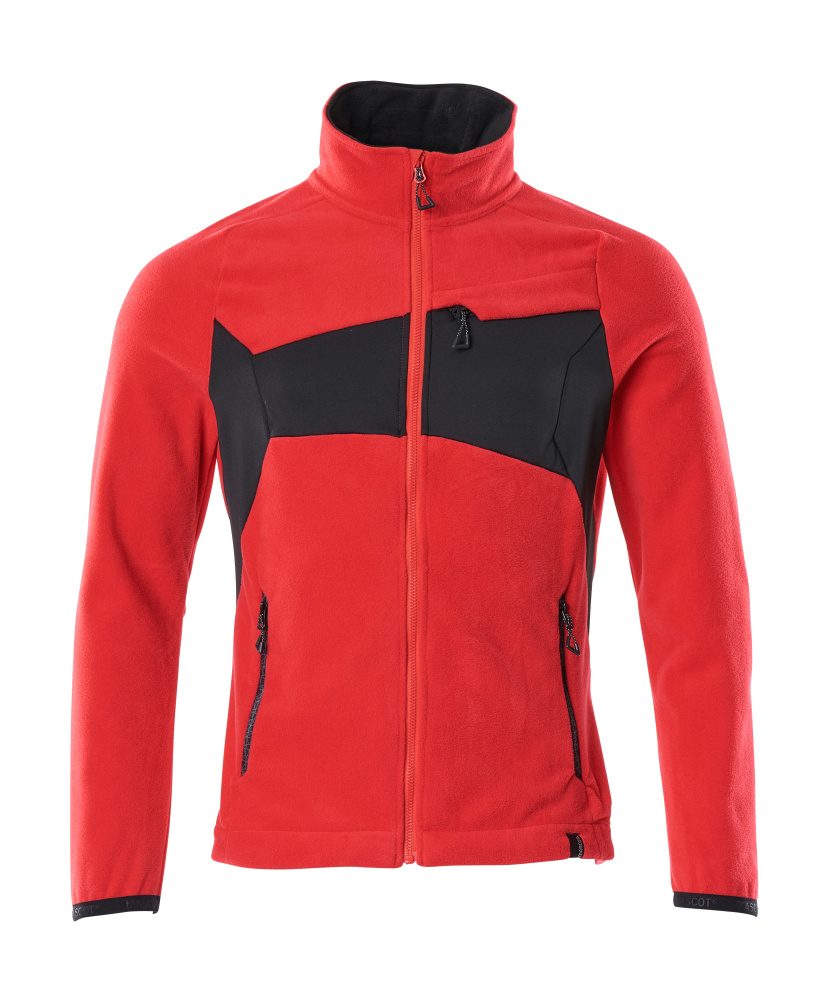 Mascot Accelerate Antipilling Fleecejacke – verkehrsrot/schwarz