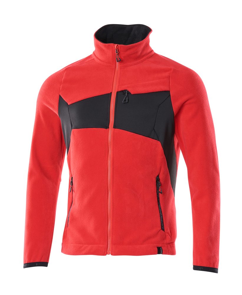 Mascot Accelerate Antipilling Fleecejacke – verkehrsrot/schwarz