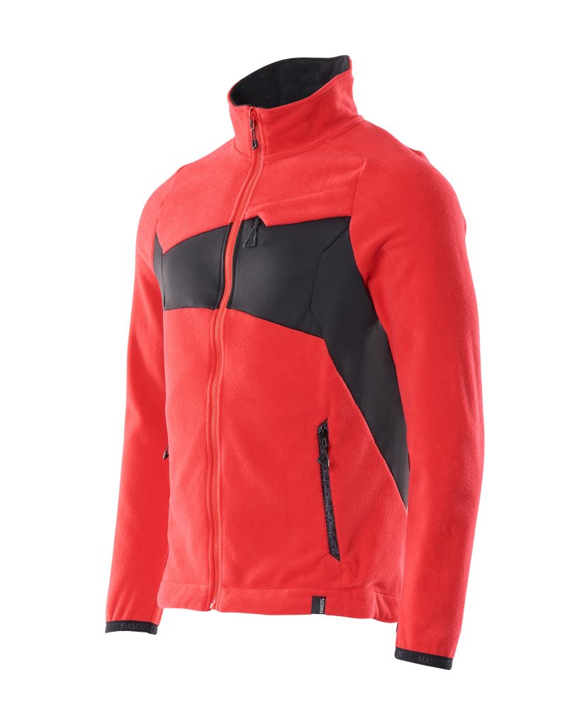 Mascot Accelerate Antipilling Fleecejacke – verkehrsrot/schwarz