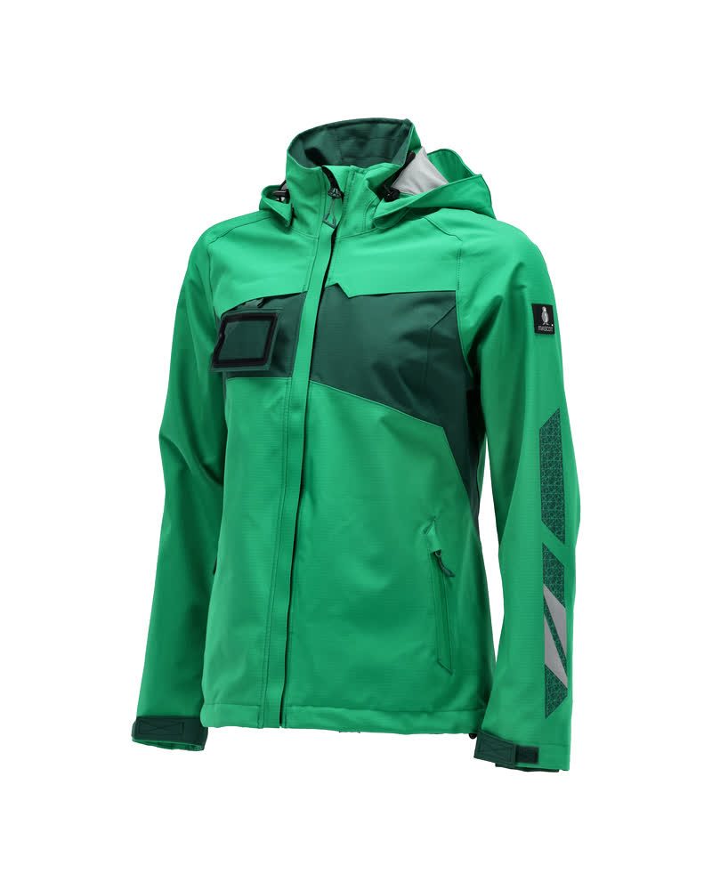 Mascot Damen Accelerate Hardshell-Regenjacke – grasgrün/grün