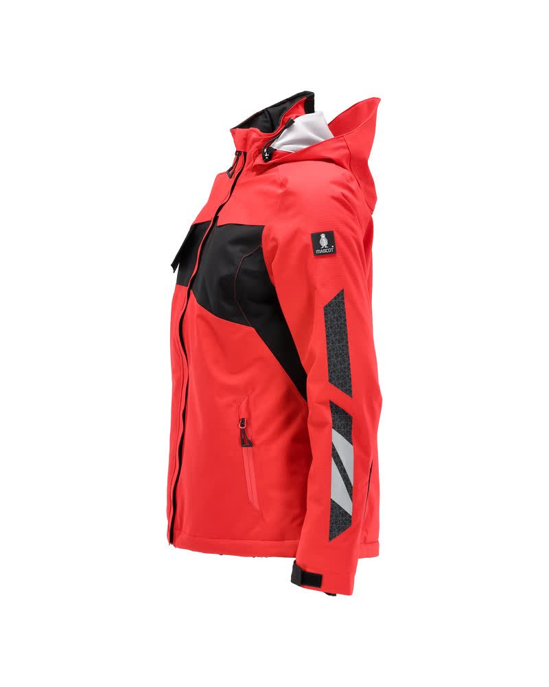 Mascot Damen m. Climascot Accelerate Winterjacke – verkehrsrot/schwarz