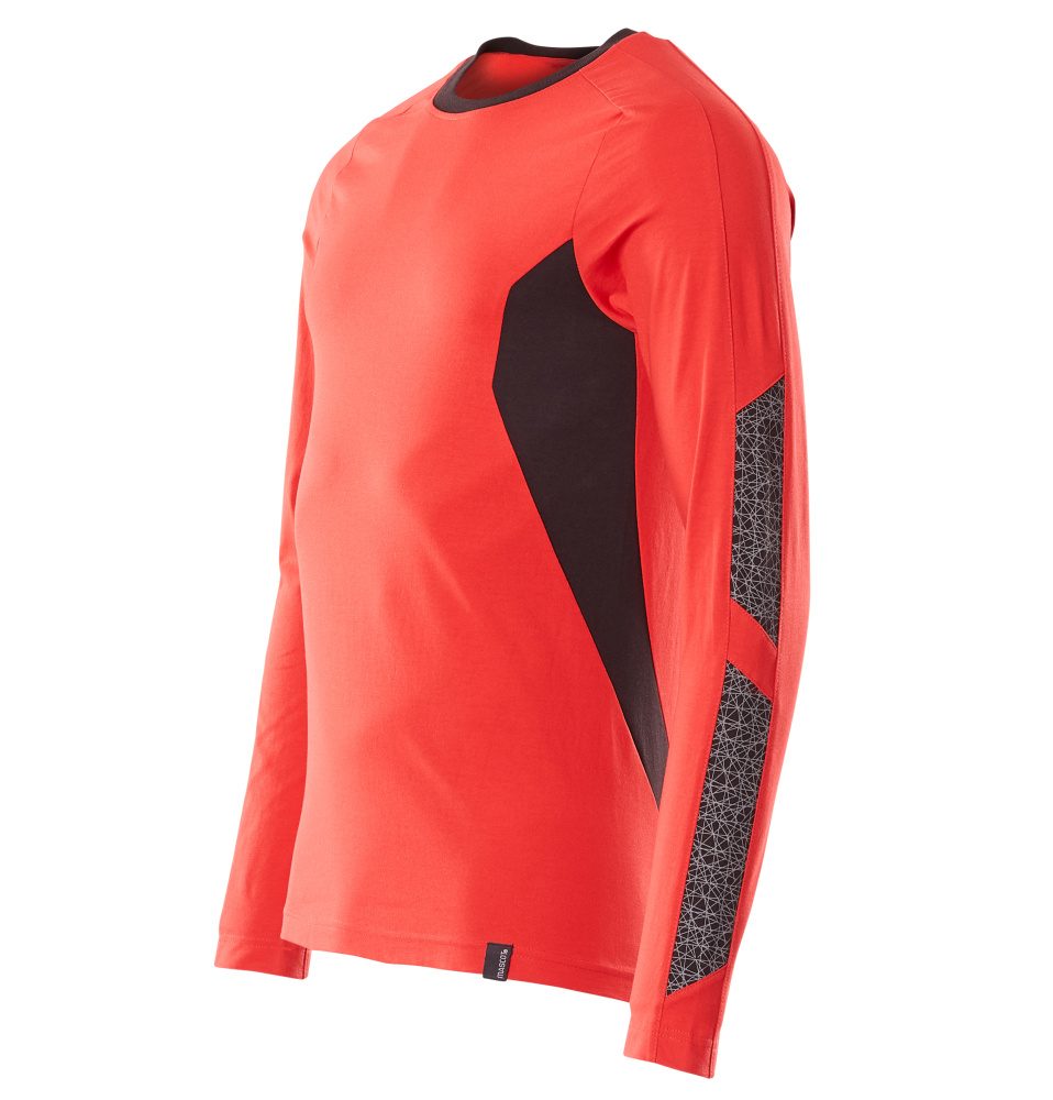 Mascot Accelerate Langarmshirt – verkehrsrot/schwarz