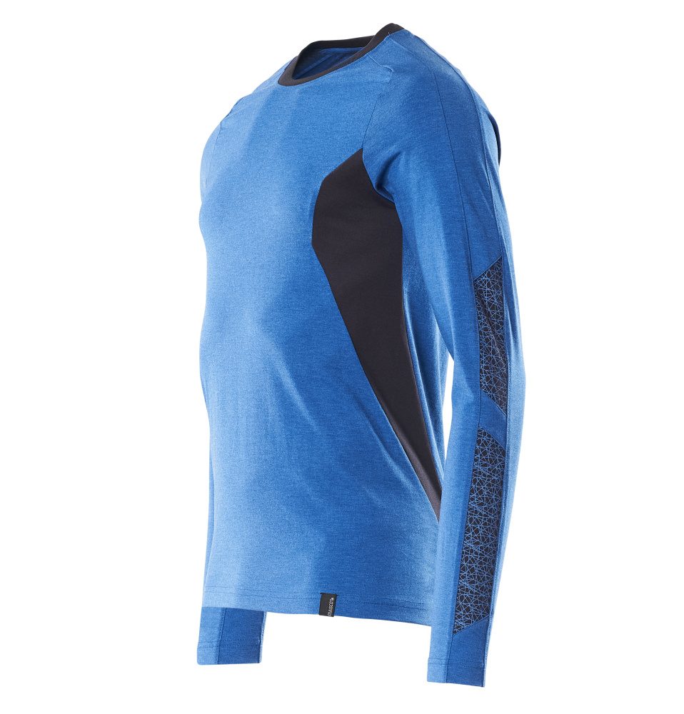 Mascot Accelerate Langarmshirt – azurblau/schwarzblau