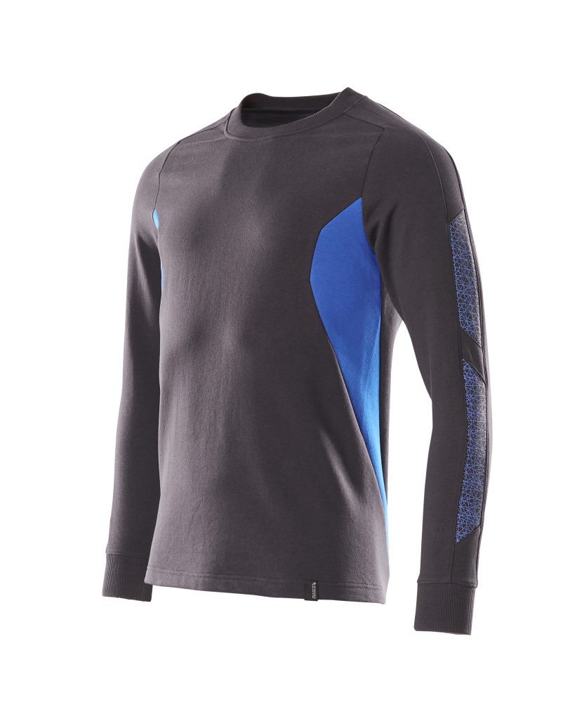 Mascot Accelerate Sweatshirt – schwarzblau/azurblau