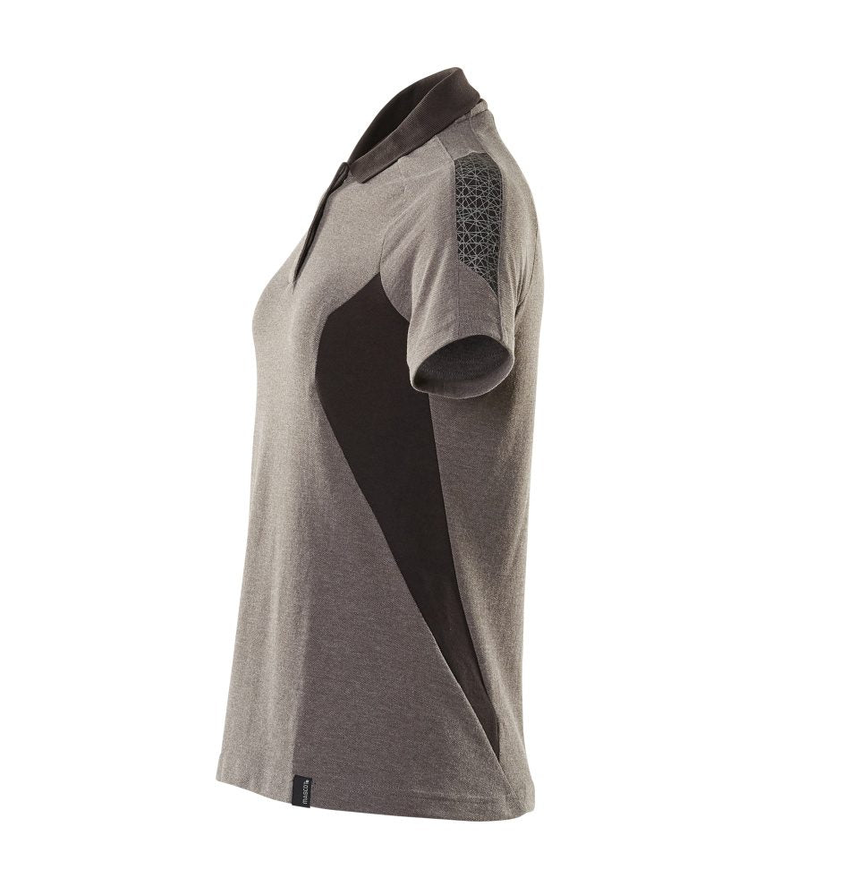 Mascot Damen Accelerate Poloshirt – dunkelanthrazit/schwarz
