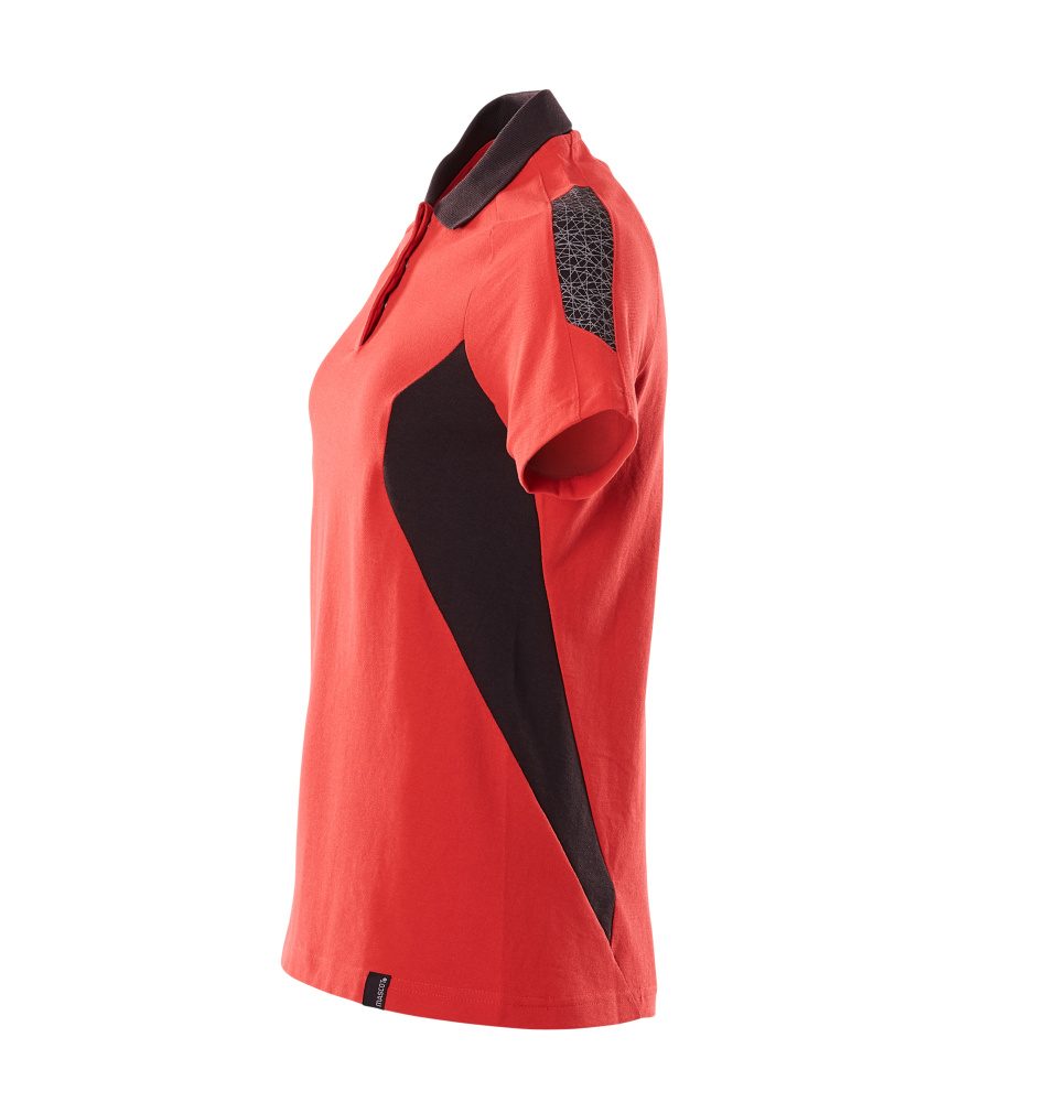 Mascot Damen Accelerate Poloshirt – verkehrsrot/schwarz