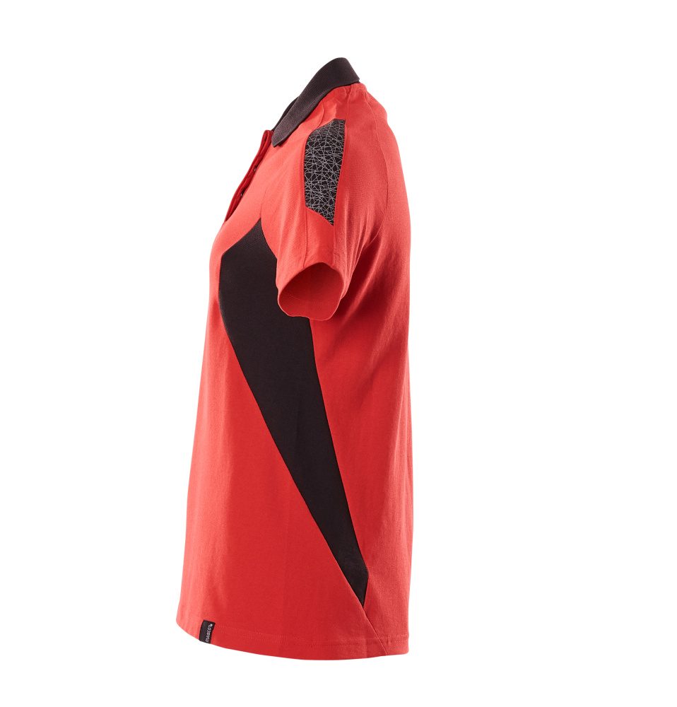 Mascot Damen Accelerate Poloshirt – verkehrsrot/schwarz