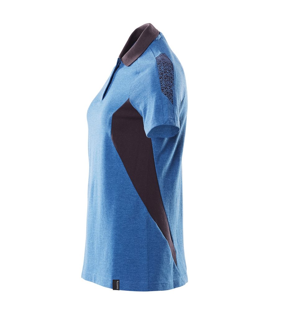 Mascot Damen Accelerate Poloshirt – azurblau/schwarzblau