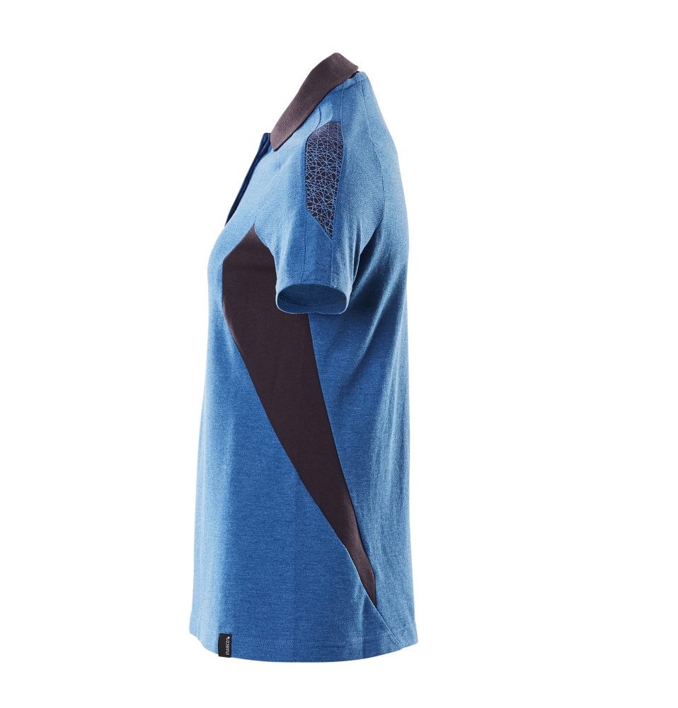 Mascot Damen Accelerate Poloshirt – azurblau/schwarzblau