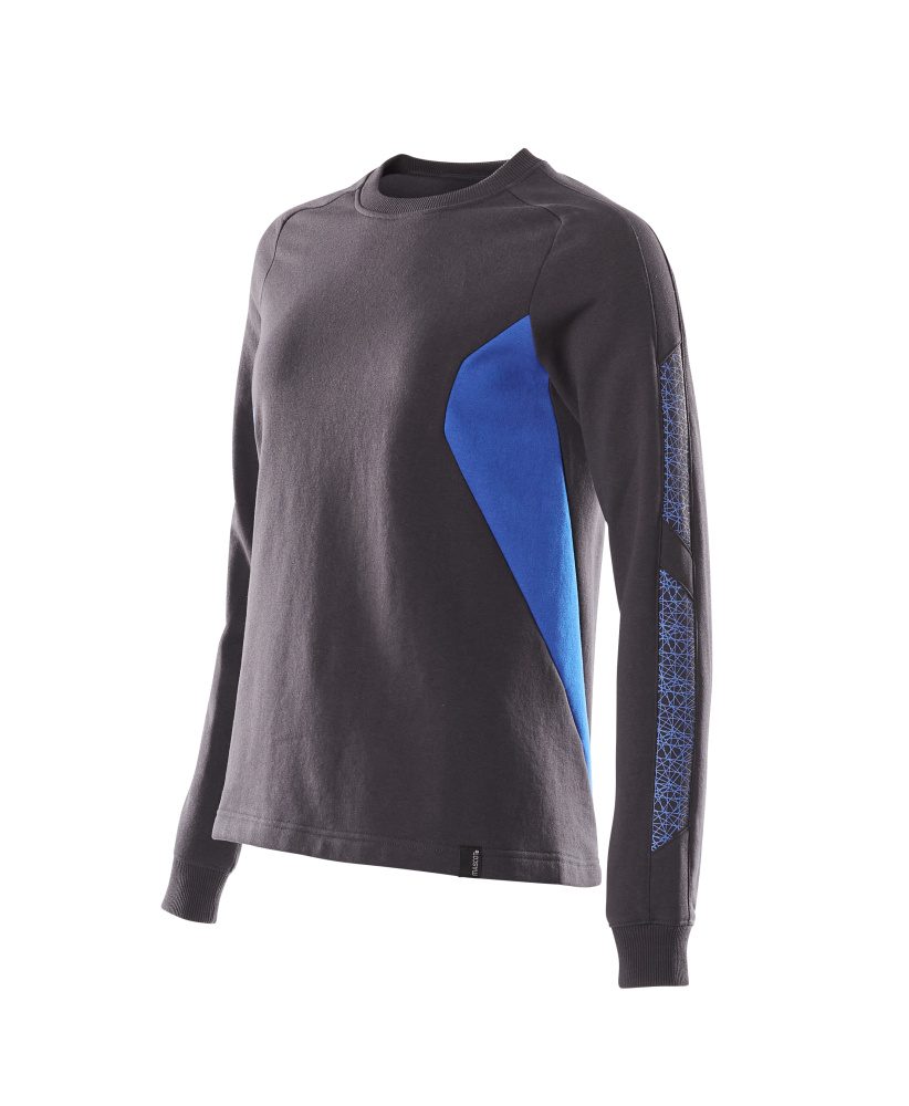 Mascot Damen Accelerate Sweatshirt – schwarzblau/azurblau