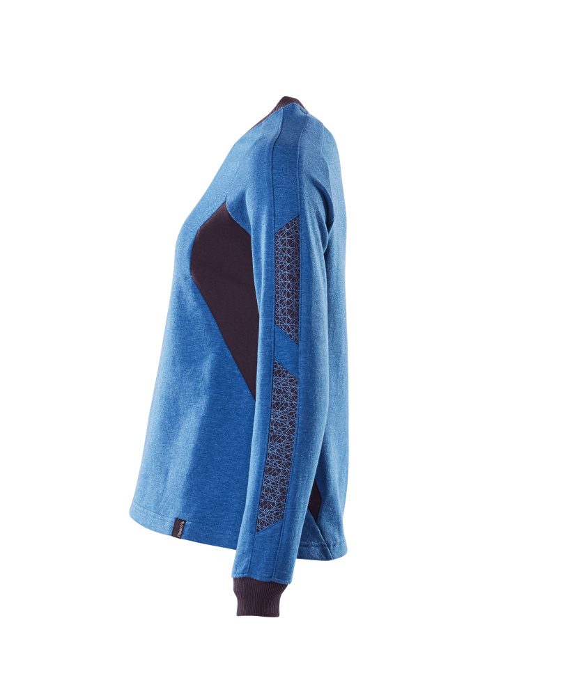 Mascot Damen Accelerate Sweatshirt – azurblau/schwarzblau