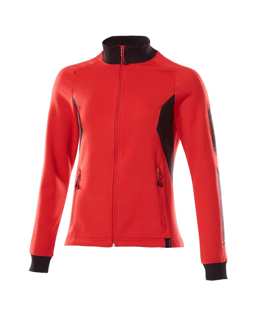 Mascot Damen Accelerate Sweatjacke – verkehrsrot/schwarz