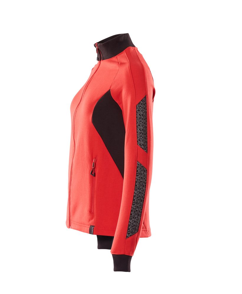Mascot Damen Accelerate Sweatjacke – verkehrsrot/schwarz