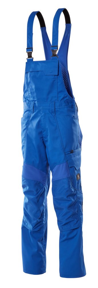 Mascot Accelerate Stretch-Einsätze Latzhose – azurblau