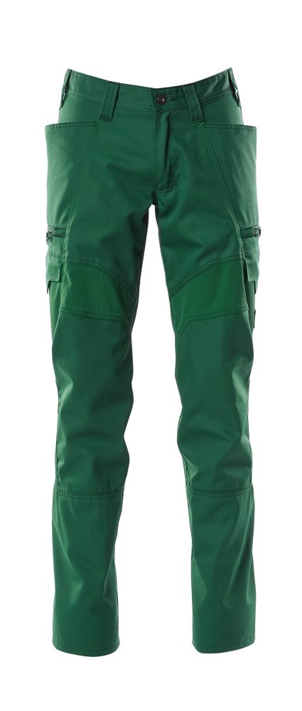 Mascot Accelerate Stretch-Einsätze Servicehose – grün