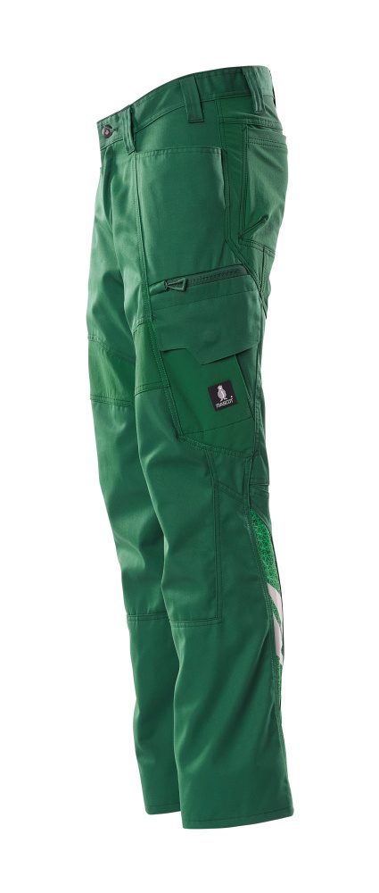 Mascot Accelerate Stretch-Einsätze Servicehose – grün