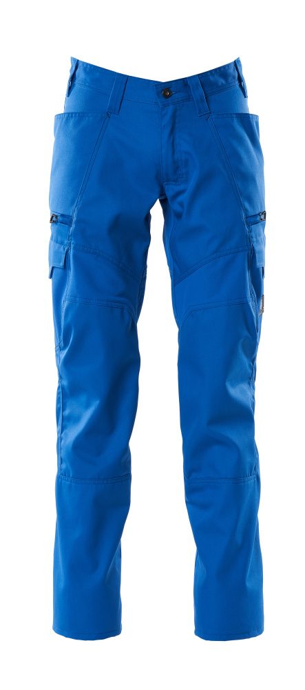Mascot Accelerate Stretch-Einsätze Servicehose – azurblau