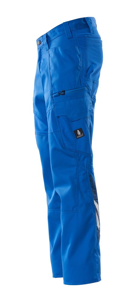 Mascot Accelerate Stretch-Einsätze Servicehose – azurblau