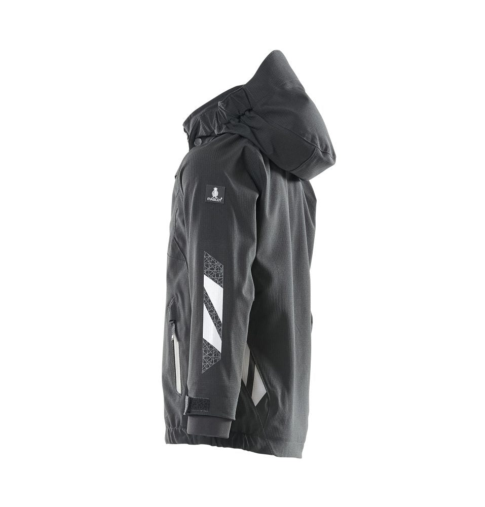Mascot Accelerate Kinder Hardshelljacke – schwarz