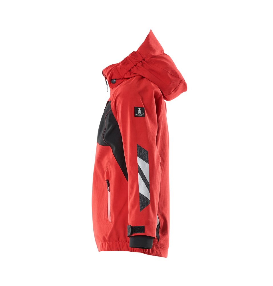 Mascot Accelerate Kinder Hardshelljacke – verkehrsrot/schwarz
