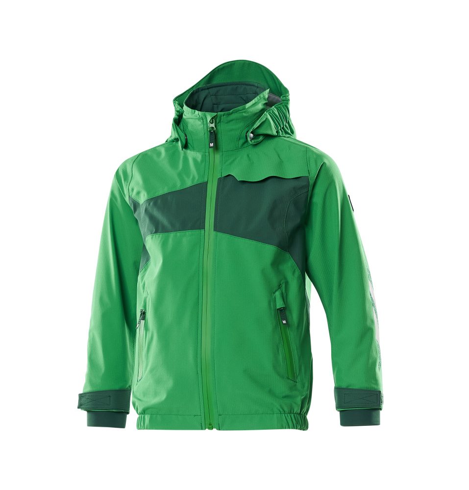 Mascot Accelerate Kinder Hardshelljacke – grasgrün/grün