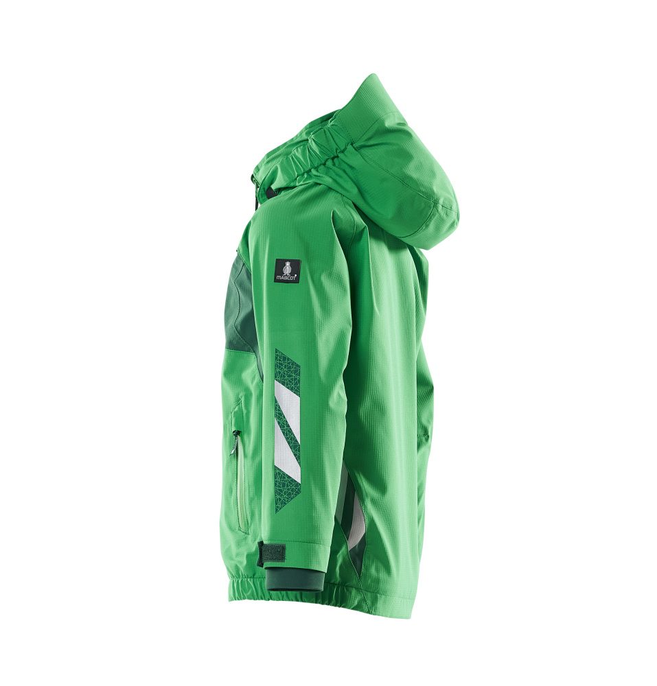 Mascot Accelerate Kinder Hardshelljacke – grasgrün/grün