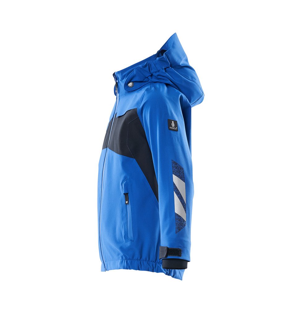 Mascot Accelerate Kinder Hardshelljacke – azurblau/schwarzblau